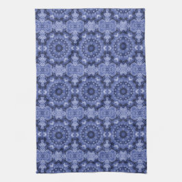 blaue Steppe Handtuch
