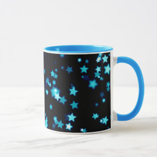 Blaue Stern-Tasse - Gewohnheit Ihre Art Tasse