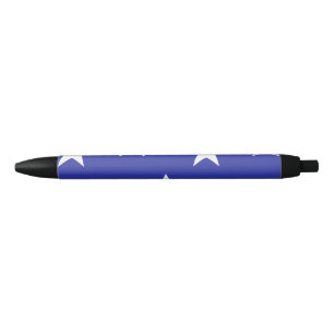 Blaue Sterne Kugelschreiber