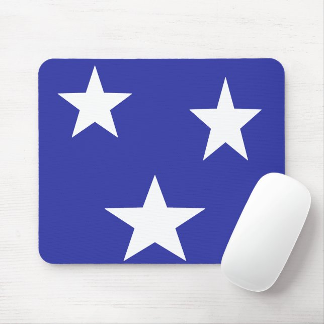 Blaue Sterne Mousepad (Mit Mouse)