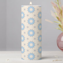 Blaue Sternenexplosion Geometrie