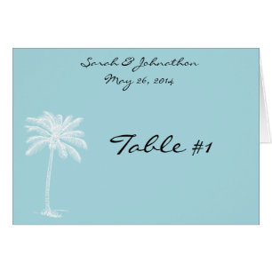Blaue Strand-Flucht-Zelt-/Tabellen-Karte