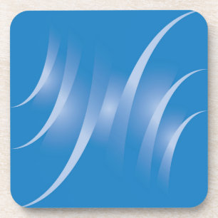 blaue Straßen Untersetzer