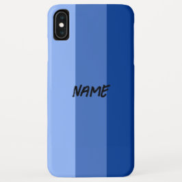 Blaue Streifen anpassbar Case-Mate iPhone Hülle