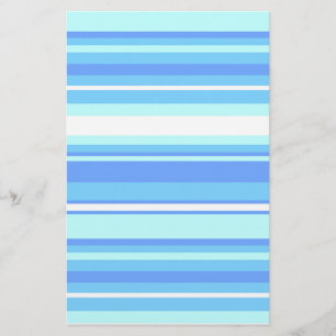 Blaue Streifen Briefpapier