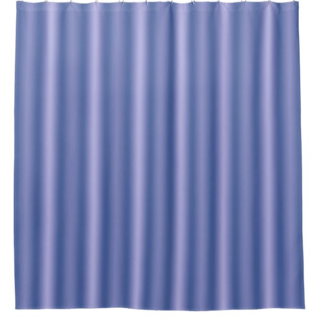 Blaue Streifen Duschvorhang (Vorderseite)