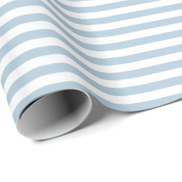 Blaue Streifen Geschenkpapier