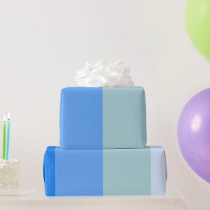 Blaue Streifen Geschenkpapier