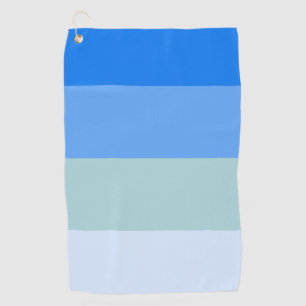 Blaue Streifen Golfhandtuch