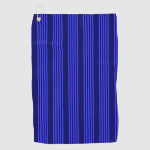 Blaue Streifen Golfhandtuch