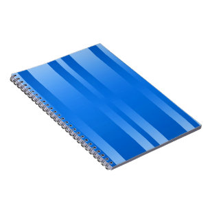 Blaue Streifen Hintergrund Notizblock