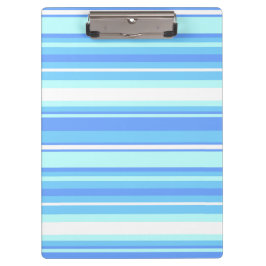 Blaue Streifen Klemmbrett