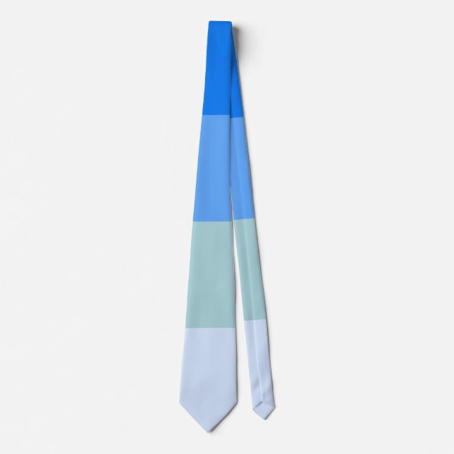Blaue Streifen Krawatte (Vorderseite)