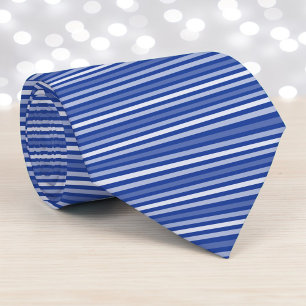 Blaue Streifen Krawatte