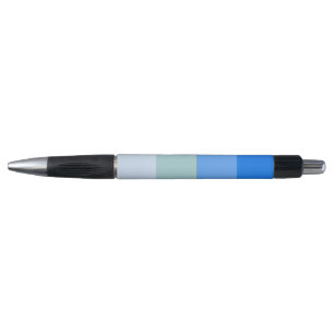 Blaue Streifen Kugelschreiber