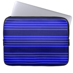 Blaue Streifen Laptopschutzhülle