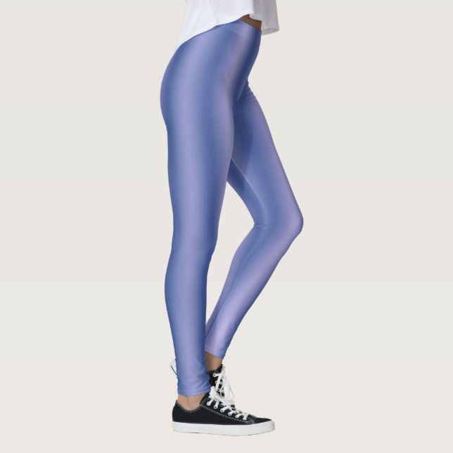 Blaue Streifen Leggings (Rechts)
