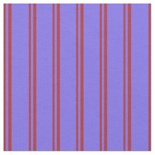 Blaue Streifen mit roter und mittlerer Schieferfar Stoff