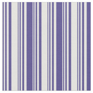 Blaue Streifen mit weißem und dunklem Schieferblau Stoff