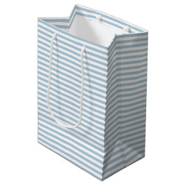 Blaue Streifen Mittlere Geschenktüte
