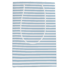 Blaue Streifen Mittlere Geschenktüte