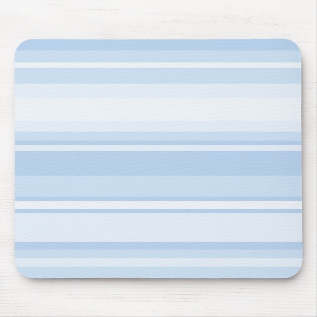 Blaue Streifen Mousepad (Vorne)