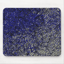 Blaue Streifen schälen Ihre Farben Mousepad