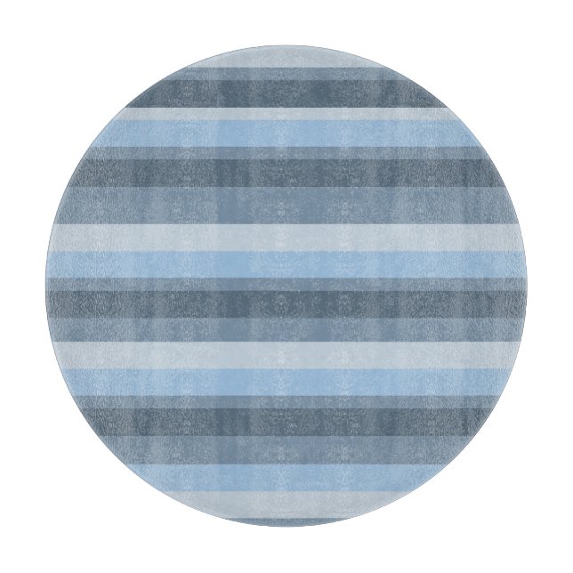 Blaue Streifen Schneidebrett (Vorderseite)