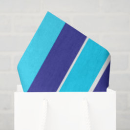 Blaue Streifen Seidenpapier