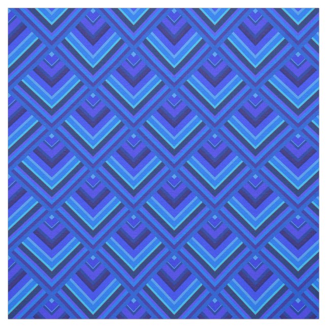 Blaue Streifen Stoff (Muster)