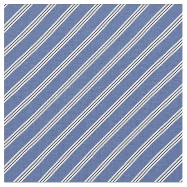 Blaue Streifen Stoff (Nahaufnahme)