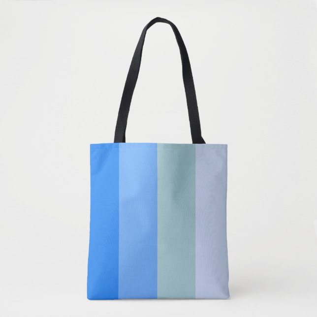 Blaue Streifen Tasche (Vorderseite)