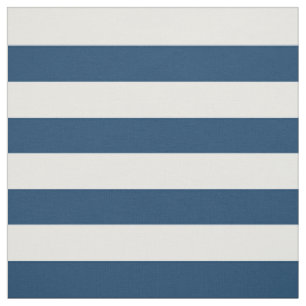 Blaue Streifen, weiße Streifen, gestreiftes Muster Stoff