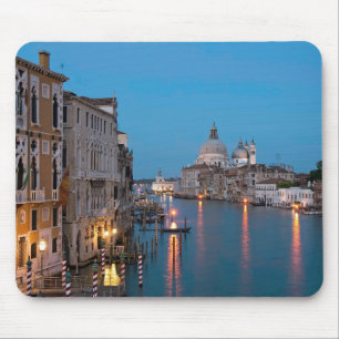 Blaue Stunde Canale großes Mousepad
