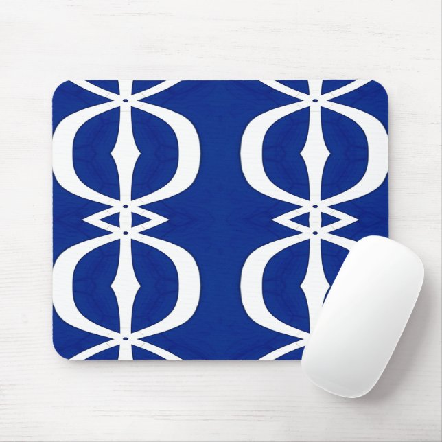 BLAUE SYMMETRIE MOUSEPAD (Mit Mouse)