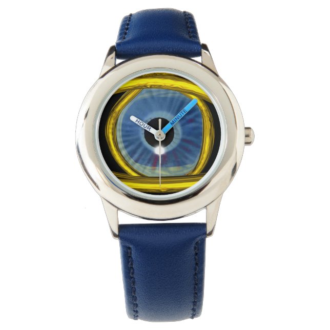 BLAUE TALISMAN / BLAUES AUGE ARMBANDUHR (Vorderseite)