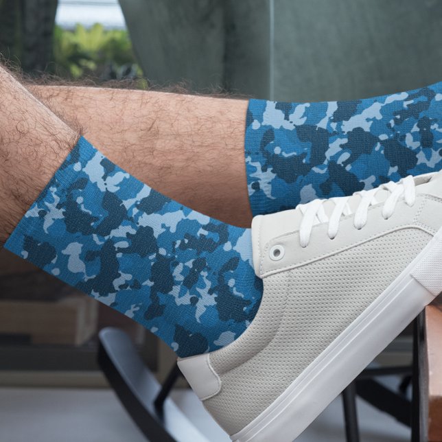 Blaue Tarn Tarn Armee  Socken (Von Creator hochgeladen)