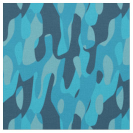 Blaue Tarnung Stoff