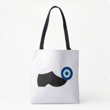 Blaue Taschen-Tasche Grieche Tsarouhi Tsolias