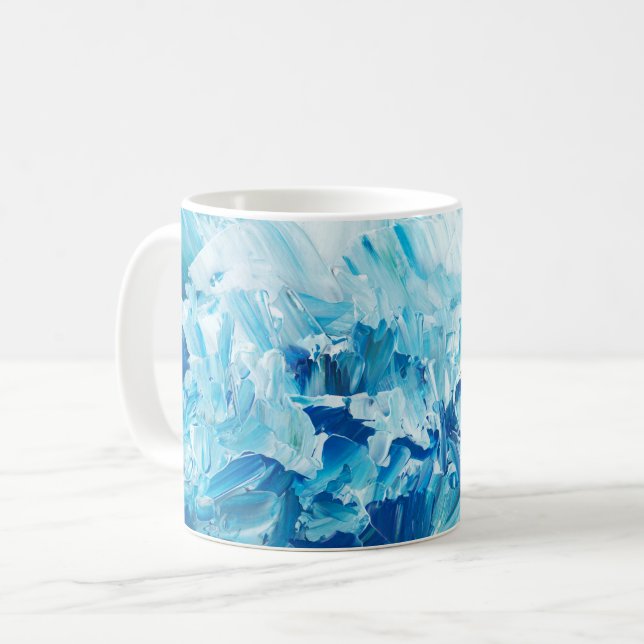 Blaue Tasse (Vorderseite Links)