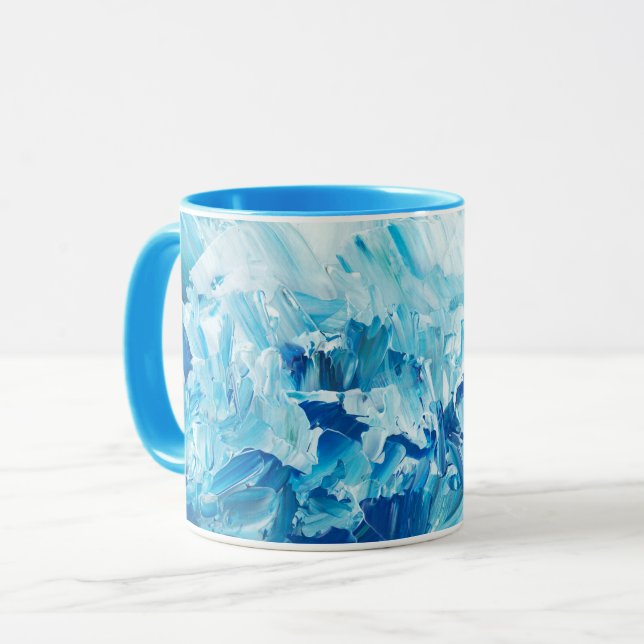 Blaue Tasse (Vorderseite Links)