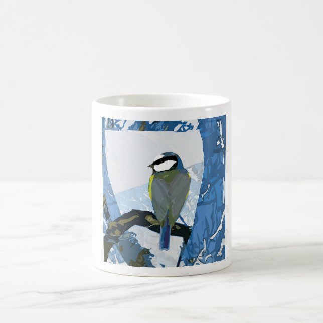 Blaue Tasse (Mittel)