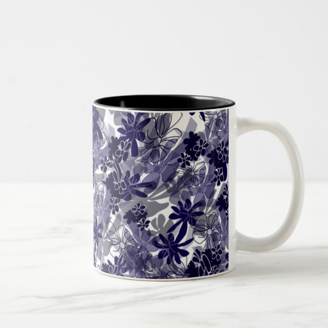blaue Tassen & Becher (Rechts)