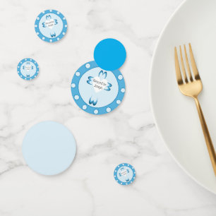 Blaue Taufparty-Konfetti für Jungen Konfetti