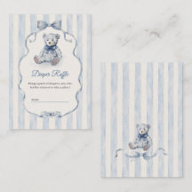 Blaue Teddybär-Junge-Baby-Party