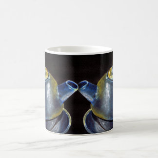 Blaue Tee-Set-Tasse (Lori Corbett) Kaffeetasse