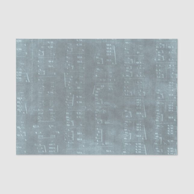 Blaue Textur Seidenpapier (Vorderseite)