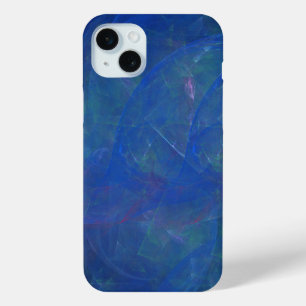 Blaue Tiffany-Stein-Abstraktkunst   Case-Mate iPhone Hülle