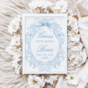 Blaue Toilette Wie viele Schleifen Baby Boy Shower Einladung