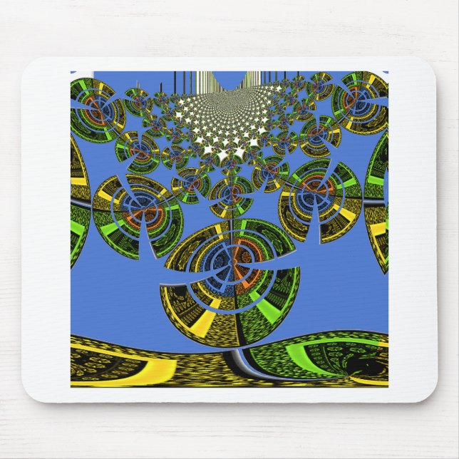 Blaue Tradition Mousepad (Vorne)